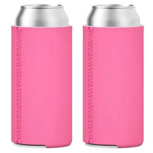Multicolor Assorted Blank Can <b>Coolers</b> Sleeves Customizable Bulk Sublimation Insulated Neoprene Collapsible Plain <b>Drink</b> Holder - Product Image 1