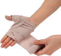 Kustom elastis warna kulit Medis katun spandeks tinggi elastis polos krep gulungan perban medis