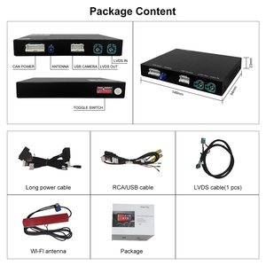 Control de perilla de coche Original, Control inalámbrico Carplay, Android, Kit de reacondicionamiento automático, con sistema decodificador para BMW i3 NBT, año 2012-2017 - Product Image 6