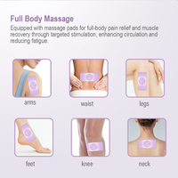 Électrode TENS portable intelligente pour soulager les crampes menstruelles, masseur sans fil TENS pour femmes, soulagement des douleurs menstruelles
