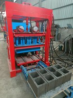 Machine de fabrication de briques à faible investissement Machine de fabrication de briques en béton Machine de fabrication de briques de ciment Machines à vendre