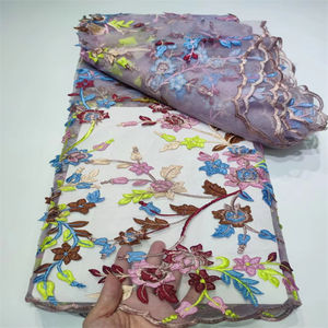 DELACE – robe florale en dentelle brodée, Offre Spéciale couleurs, tissu floral pour robe de bal - Product Image 4