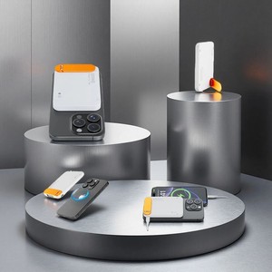 Banco de Energía Inalámbrico Magnético de 10000 mAh, Delgado, Mini, Ultrafino, Portátil, Carga Rápida de 15 W, Logotipo Personalizado OEM, Compatible con <span class=keywords><strong>iPhone</strong></span> - Product Image 6