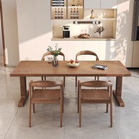 Nouvelle table à manger nordique de mode ensemble de 4 chaises pour la maison et les restaurants tables à manger et chaises meubles de maison en bois massif