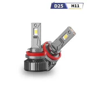 12V H11 LED Automobile Headlight Durable Car Lighting