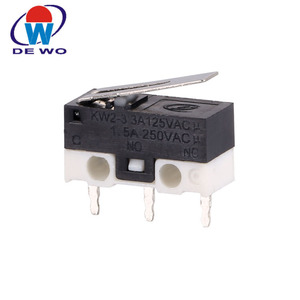 로봇 청소기용 마이크로 스위치 KW2 시리즈 짧은 직선 레버 마이크로 스위치 - Product Image 2
