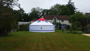 Yourte mongole de luxe moderne, yourte mongole en fer forgé pour jardin - Product Image 6