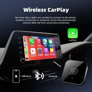 Ekiy <span class=keywords><strong>Android</strong></span> 12 Youtube Netflix đa phương tiện USB 2 + 16 gam Dongle không dây Carplay Adapter <span class=keywords><strong>Android</strong></span> tự động thông minh ai hộp kép Wifi - Product Image 3