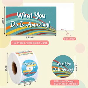 Custom Printed <b>Roll</b> Kraft Paper & <b>Cardboard</b> Waterproof Labels for Gift Packaging Boxes - Product Image 2