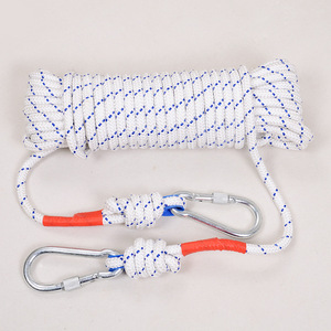 Cuerda de seguridad de nailon de 12mm, duradera, de grado industrial, para montañismo al aire libre, escalada en roca, rescate, escape, uso de emergencia - Product Image 3