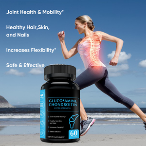 Complément alimentaire pour les articulations à base <span class=keywords><strong>de</strong></span> <span class=keywords><strong>glucosamine</strong></span>, chondroïtine et MSM pour femmes et hommes, avec <span class=keywords><strong>sulfate</strong></span> <span class=keywords><strong>de</strong></span> <span class=keywords><strong>glucosamine</strong></span> 1500 mg, chondroïtine et MSM en gélules - Product Image 5