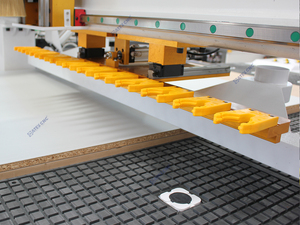 CNC-Versch achtel ungs maschine 5 4 Die pneumatische Bohr gruppe kann mit 9 verschiedenen Bohrern installiert werden, die für Platten möbel geeignet sind - Product Image 5