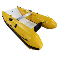 Bateau à voile à catamaran gonflable homologué CE 3m 4m 5m Bateau à voile à passagers