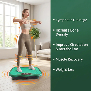 Custom Oem 180w Electric Pro Vibrating Plates High Powered <strong>Foot</strong> Black Lymphatic Vibration Plate <strong>Exercise</strong> <strong>Machine</strong> - Product Image 6