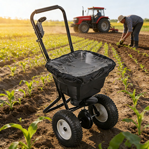 Esparcidor de Fertilizante Agrícola Portátil VERTAK de 80 lb, Esparcidor Manual con Control de Velocidad Variable <span class=keywords><strong>para</strong></span> Jardín y Césped - Product Image 1
