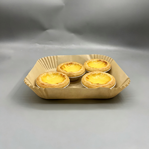 Papel para Airfryer, Papel de Hornear Desechable, Papel de Silicona Antiadherente, Tamaño Personalizado Disponible, Color Blanco Natural - Product Image 6