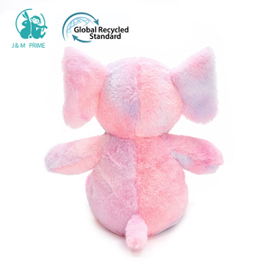 Jouet en peluche éléphant mignon et coloré, éléphant bébé en peluche avec de grandes oreilles, rembourré en coton PP - Product Image 3