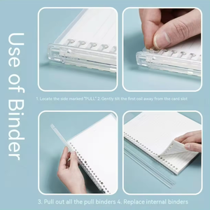 Bán buôn tối giản A5 sinh viên văn phòng phẩm dày xoắn ốc ràng buộc máy tính xách tay cho thăng hoa <span class=keywords><strong>PP</strong></span> Bìa - Product Image 2