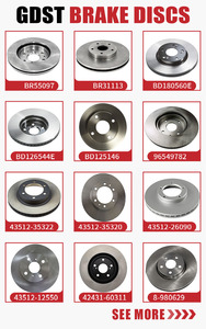 GDST <span class=keywords><strong>Prix</strong></span> d'usine pas cher OEM 40206-60Y01 4020660Y01 Accessoires de <span class=keywords><strong>voiture</strong></span> Disques de frein en fonte pour NISSAN 100NX SUNNY II - Product Image 4