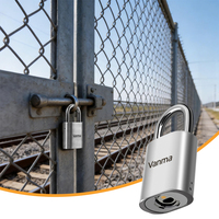 Cadenas intelligent Vanma sans câblage, à autorisation temporaire, antirouille, robuste, pour boîtier de compteur électrique