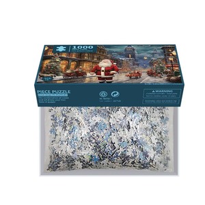 Cá Nhân 1000 Pcs Câu Đố Tùy Chỉnh Hình Ảnh In Ấn 1000 Mảnh Rompecabezas De Christmastheme 1000 Câu Đố Ghép Hình Cho Người Lớn - Product Image 2