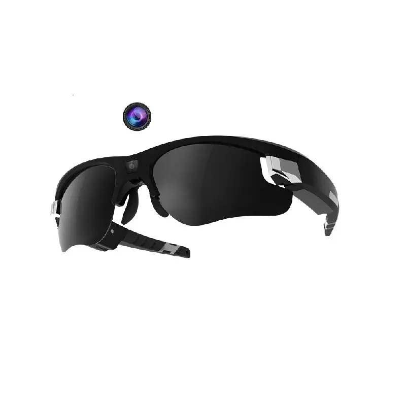 1080P Eyewear Sunglasses Camera Wearable Glasses Video Recording Camera Sunglasses with Polarized UV Protection Lens for Hiking