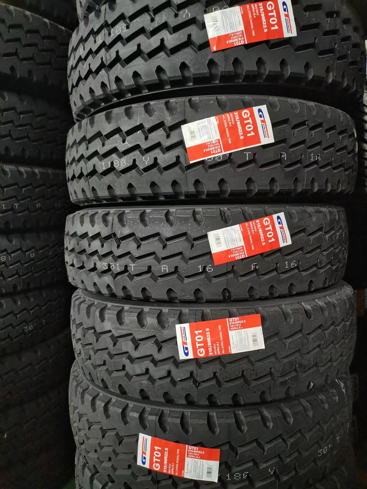 GITI GT Radial T01 - Durable 315/80R22.5 Tires for Trucks