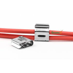Thép không gỉ năng lượng mặt trời 2x4mmsq PV Cáp Clip PV dây Clip năng lượng mặt trời dây kẹp bảng điều khiển khung clip cho năng lượng mặt trời gắn kết hệ thống - Product Image 3