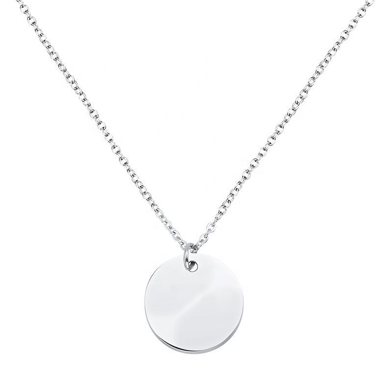 da de acero inoxidable Moneda de Oro colgante gargantilla collar de múltiples capas de agua dulce perla encanto collar de cadena