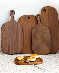 우아한 남미산 월넛 조각 원목 도마 직사각형 43x28x2cm 2.0cm 두께 재활용 가능 맞춤 로고 - Product Image 5