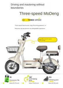 Comercio Exterior, Exportación al por Mayor, Scooters Eléctricos, Bicicletas Eléctricas para Hombre y Mujer, Baterías <span class=keywords><strong>de</strong></span> Litio, Modelo Z9, Velocidad Máxima - Product Image 3