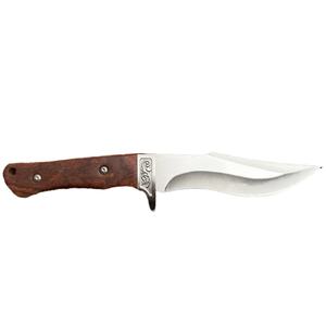 Cuchillo Táctico de Bolsillo de Alta Calidad con Mango de Madera Personalizable OEM, Cuchillo de Combate Mercenario con Hoja de Acero Inoxidable para Bricolaje - Product Image 1