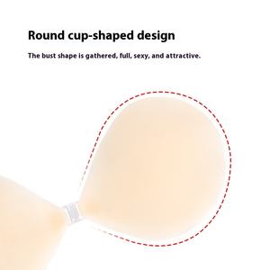 Bộ đồ lót nữ mới, đồ lót gợi cảm, áo ngực silicon, áo ngực dán không dây, áo ngực dính tự dính dành cho nữ - Product Image 2