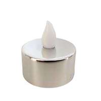 Bougies LED miniatures colorées à piles pour décoration de Noël, lumières chaleureuses de haute qualité