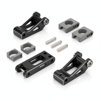 Pièces de cadre d'exosquelette en aluminium de qualité aérospatiale usinées par CNC de haute précision pour robots médicaux et industriels portables