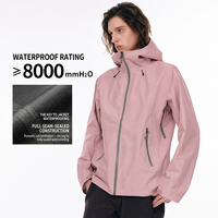 Veste à capuche à fermeture éclair avec logo personnalisé, coque rigide, unisexe, coupe-vent, imperméable, vêtements d'extérieur pour l'automne/l'hiver, pour la randonnée et les voyages en plein air