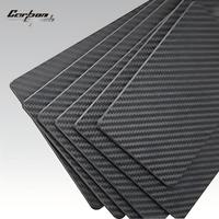 Lámina y Placa de Fibra de Carbono 100% 3K con Tejido Twill, Superficie Mate, Grosor Personalizado, Panel Cortado por CNC para Equipos de Modelismo RC