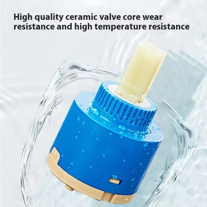 Robinet vertical en laiton à grand débit pour salle <span class=keywords><strong>de</strong></span> bain <span class=keywords><strong>douche</strong></span> chaude et froide baignoire jet <span class=keywords><strong>de</strong></span> sol <span class=keywords><strong>colonne</strong></span> latérale rotative douce pour usage domestique - Product Image 3