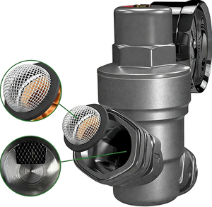 Válvula Reductora de Presión de Agua Ajustable de Latón Sin Plomo COVNA DN20 de 3/4 Pulgadas, Válvula Reguladora de Presión de Agua RV con Manómetro - Product Image 5