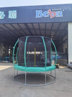 Trampoline extérieur pour enfants de lit rebondissant de fabrication professionnelle avec filet de protection