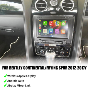 AZTON Factory <b>Radio</b> Upgrade Wireless CarPlay Android Auto Multimedia Video Interface for Continental Flying Spur - Product Image 4