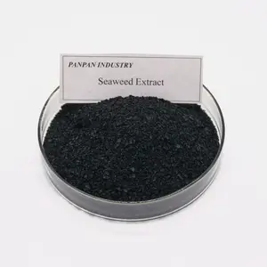 100% Soluble Dans l'eau En Vrac Extrait D'algue Granulaire Engrais Rapide Noir Poudre ORGANIQUE Engrais Chimiques Engrais 84775-78-0