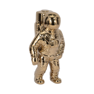 Statua in Ceramica di Astronauta, Scultura Decorativa Moderna per Casa, Ufficio, Bagno, Soggiorno - Product Image 2