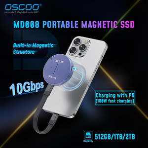 OscOO Portable SSD 1TB Type C USB3.2 External <b>Hard</b> <b>Drive</b> For Data Storage - Product Image 4