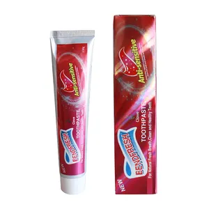 OEM White Color Anti Sensitive Toothpaste Whitening Gel Toothpaste