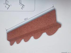 Tôle de toiture en acier revêtu de pierre noire - Tuiles métalliques isolées résistantes à la chaleur, pour avant-toits et gouttières, usage commercial et résidentiel - Product Image 1