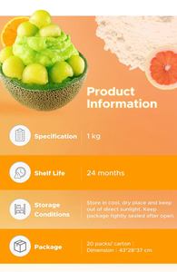 Mezcla instantánea de smoothie de coco vegano, fácil de preparar, versátil para múltiples aplicaciones, ideal para hacer smoothies. - Product Image 2