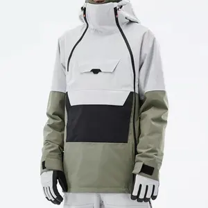 AQTQ Snowboard Winter Coats Warm Waterproof Windproof baggy ski Jacket for men