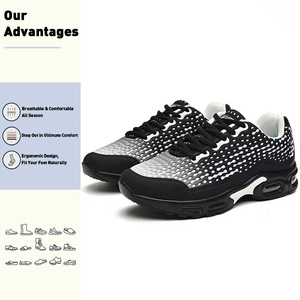 Prix d'usine, baskets de sport pour hommes bien faites, résistantes à l'usure, légères, à semelle souple, absorption des chocs, chaussures de sport - Product Image 1
