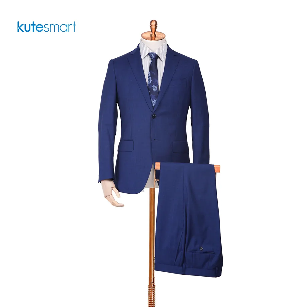 Kutesmart Quality Luxury Men's Wedding Suits Plus Size Pants Suits Formal Brand Man Suit